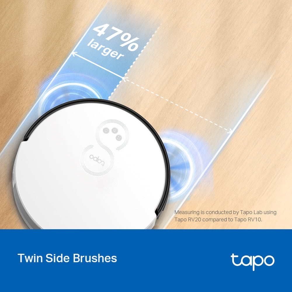 Tapo RV20 Mop| MagSlim™ LiDAR Navigation Robot Vacuum & Mop