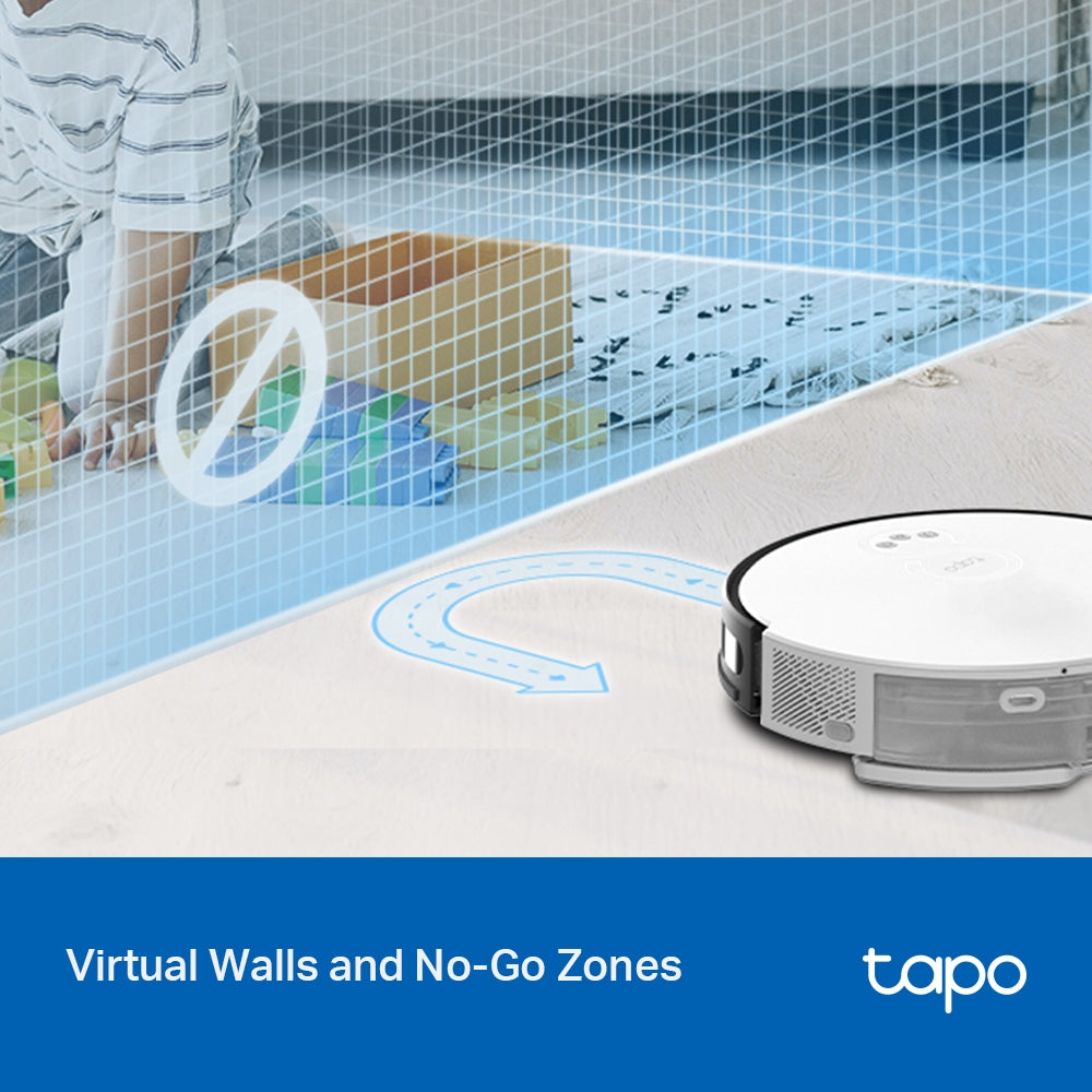 Tapo RV20 Mop| MagSlim™ LiDAR Navigation Robot Vacuum & Mop
