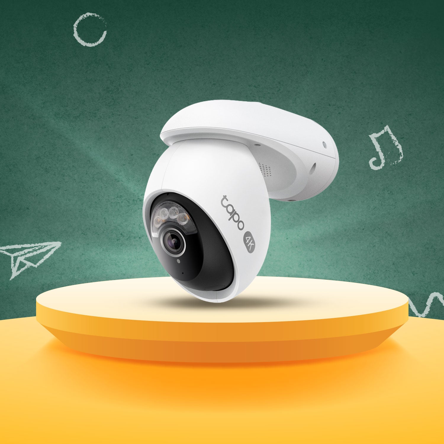 Tapo C560WS | 4K Outdoor Pan/Tilt Security Wi-Fi Camera