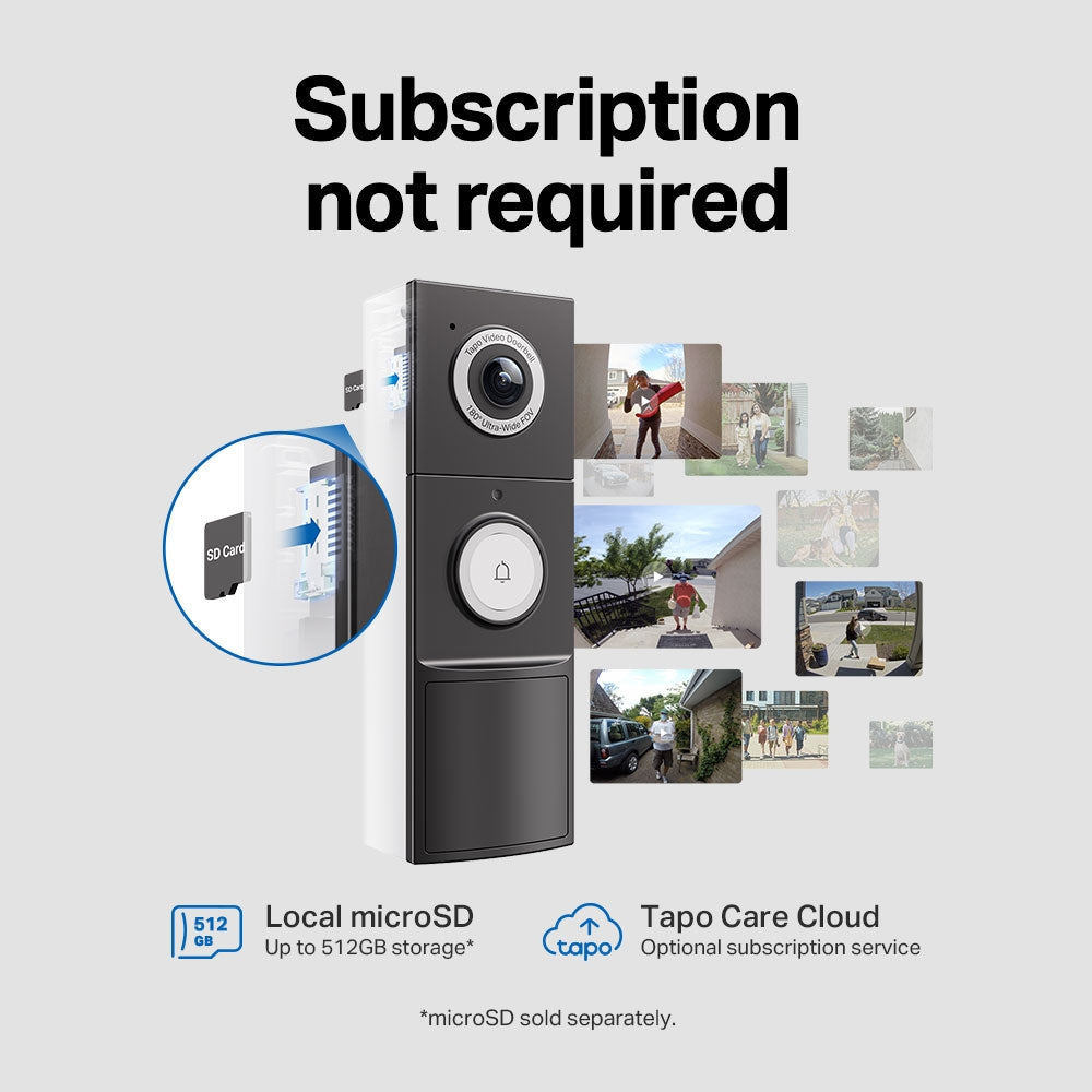 Tapo D235L | Tapo Video Doorbell Camera