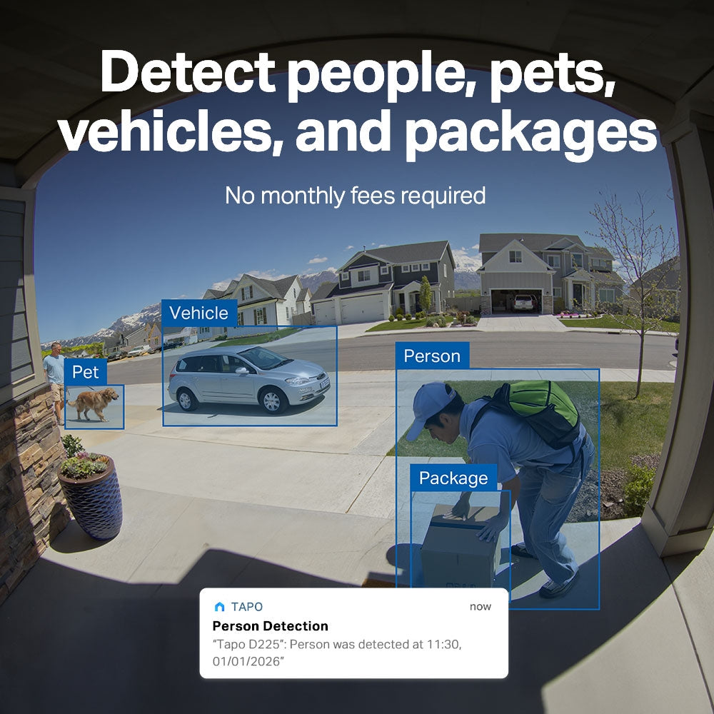 Tapo D235L | Tapo Video Doorbell Camera