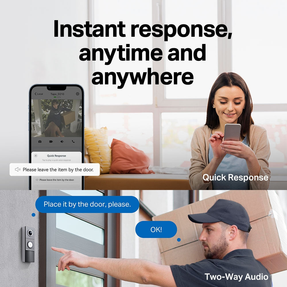 Tapo D235L | Tapo Video Doorbell Camera