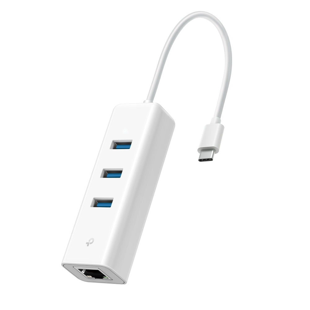 USB Type-C 3-Port Hub & Gigabit Ethernet Adapter, UE330C