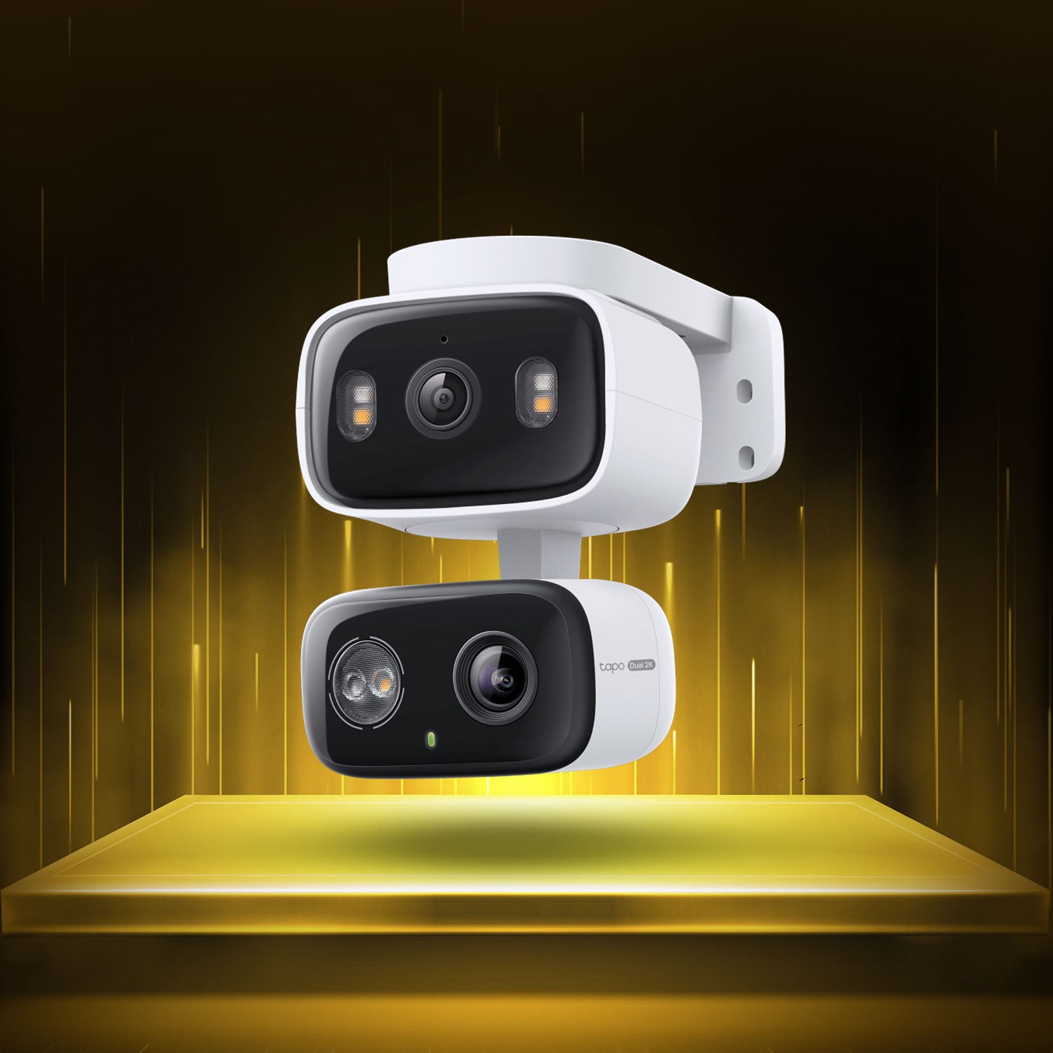 Tapo C246D | 2K 3MP Indoor/Outdoor Dual Lens Pan/Tilt Security Camera