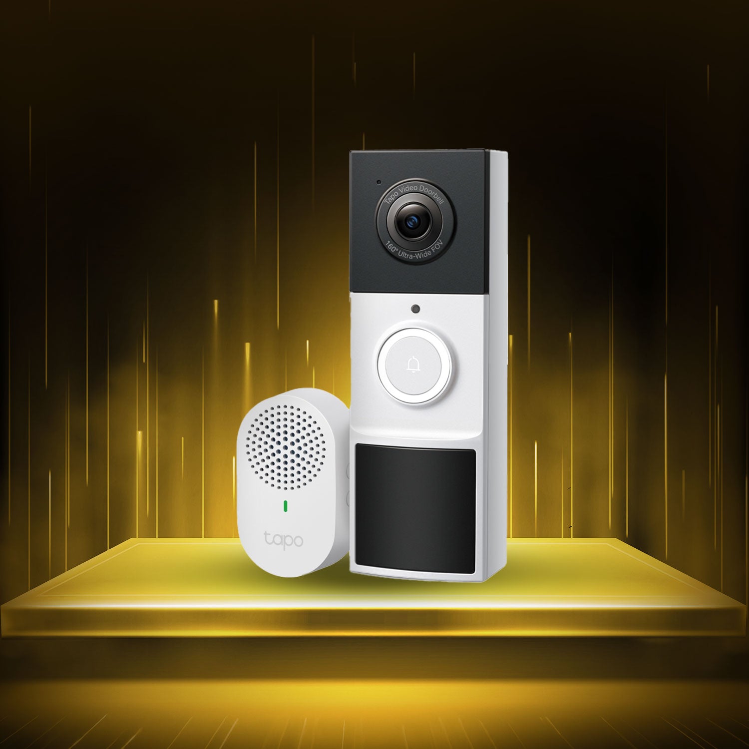 Tapo TD21 | Battery Video Doorbell, Chime Included, Subscription-free