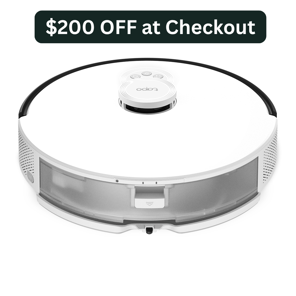 Tapo RV30C Mop | Robot Vacuum & Mop, 4200Pa Suction, LiDAR Navigation