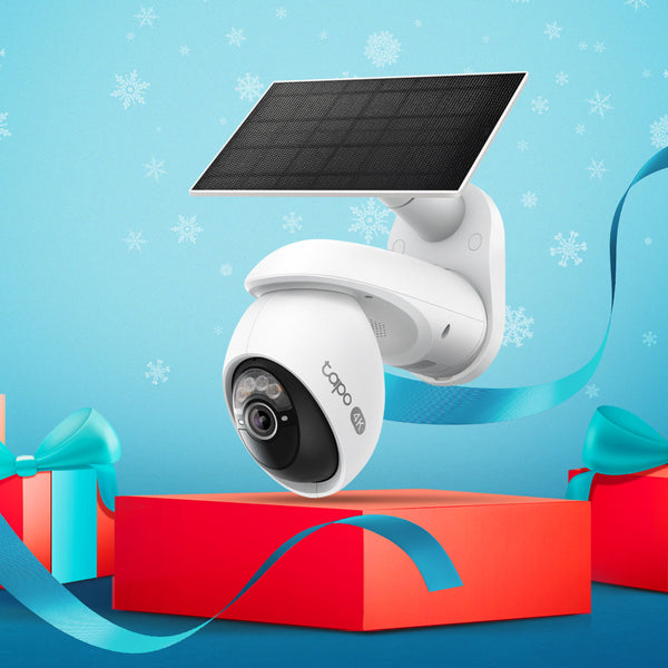 Tapo C660 KIT | 4K Solar-Powered Pan/Tilt Security Camera Kit