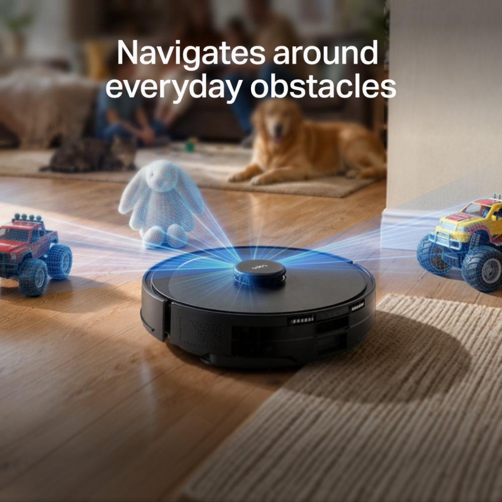 Tapo RV30 Max Turbo | Robot Vacuum & Mop + Compact Auto-Empty Dock