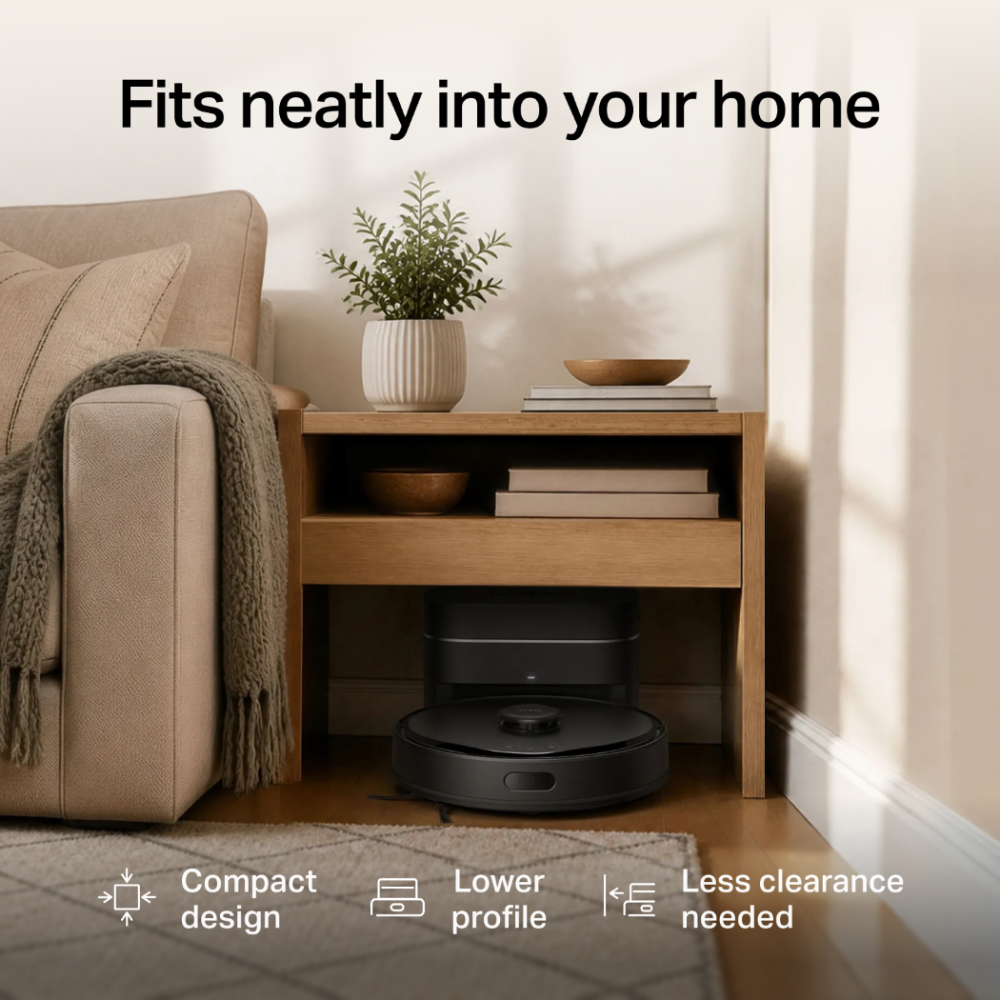 Tapo RV30 Max Turbo | Robot Vacuum & Mop + Compact Auto-Empty Dock