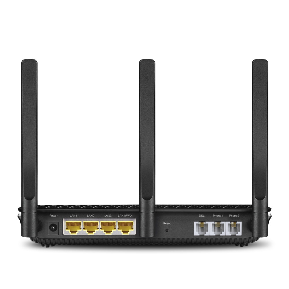 AC2100 Wireless MU-MIMO VDSL/ADSL Telephony Modem Router, Archer VR2100v - Refurbished