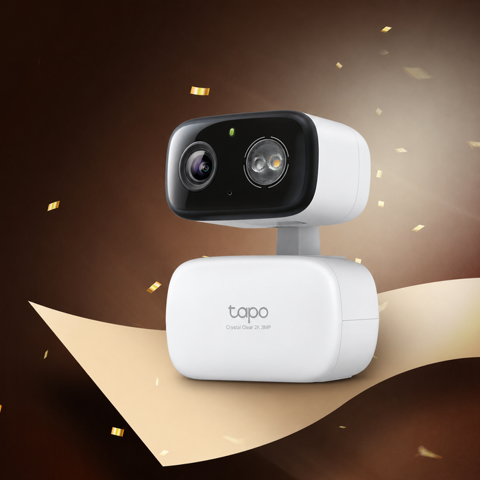 Tapo C216 | Pan/Tilt Wi-Fi Security Camera, 2K QHD, AI Tracking