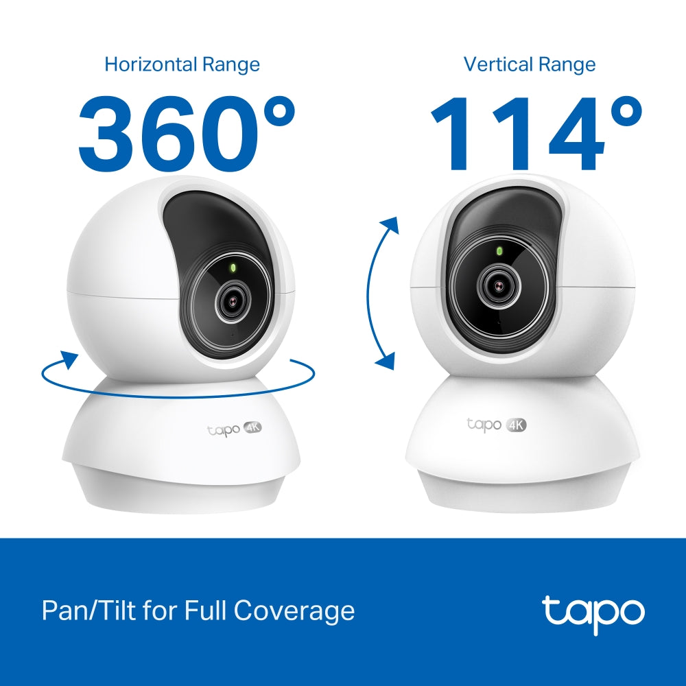 Tapo C250 |  Pan/Tilt AI Home Security Wi-Fi Camera