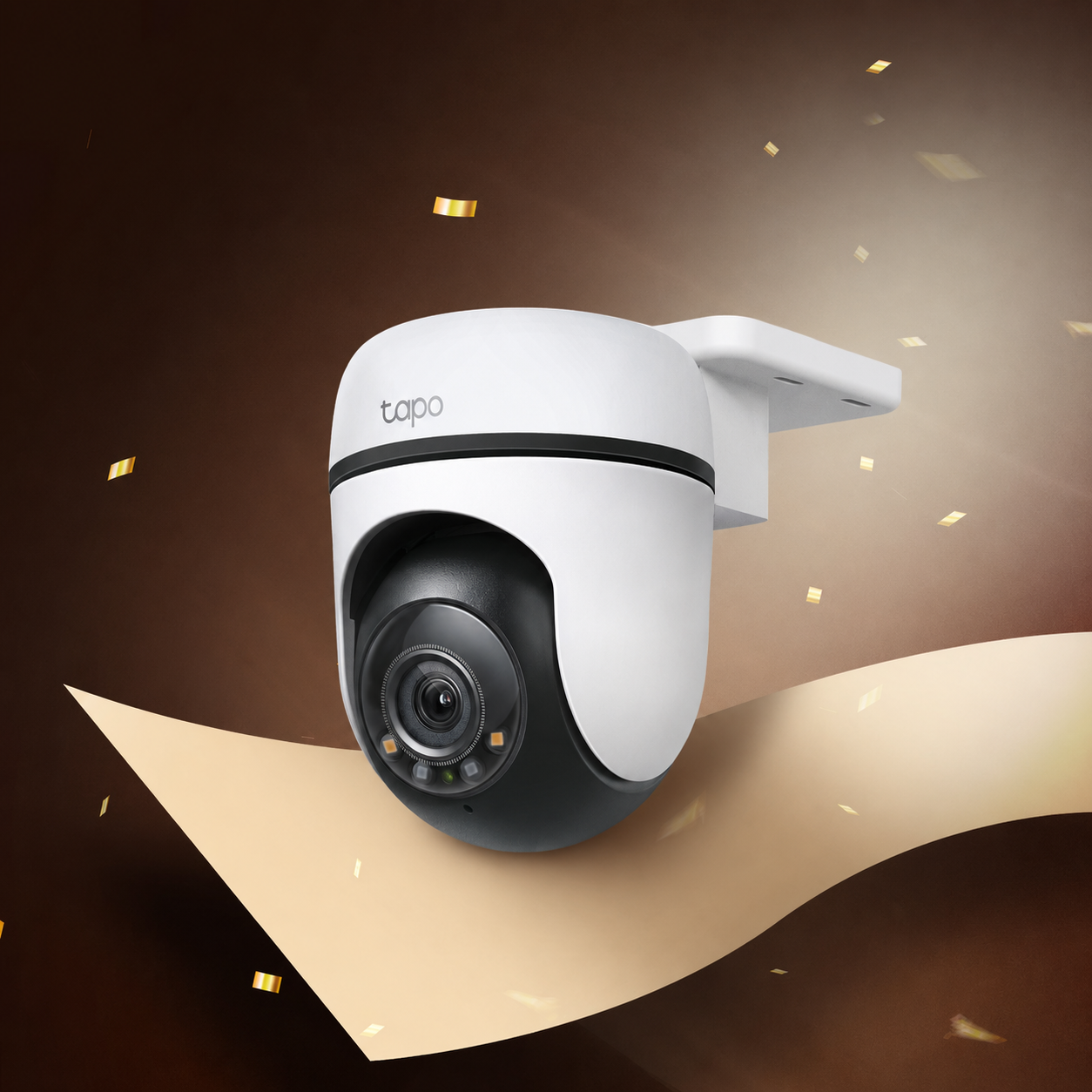 Tapo C510W | Outdoor Pan/Tilt Security Wi-Fi Camera, 2K, Colour Night Vision, Local / Cloud Storage
