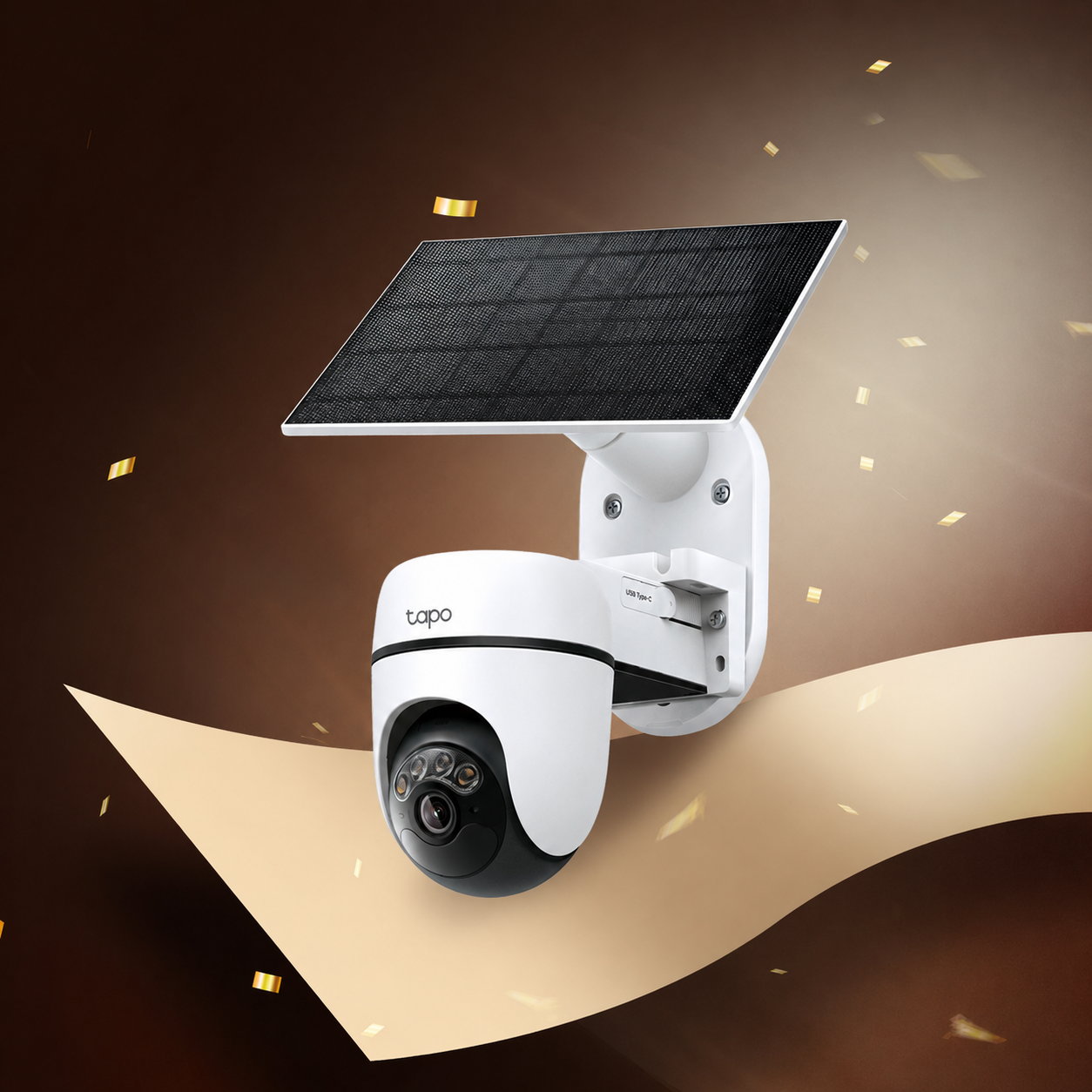 Tapo C630 KIT | Solar Pan/Tilt Security Camera Kit, 3K 5MP, Night Vision