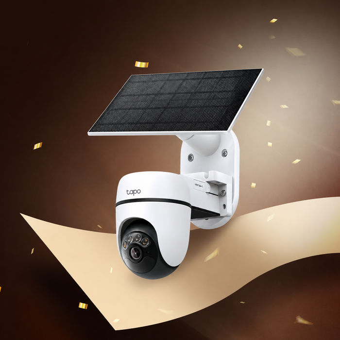 Tapo C630 KIT | Solar Pan/Tilt Security Camera Kit, 3K 5MP, Night Vision