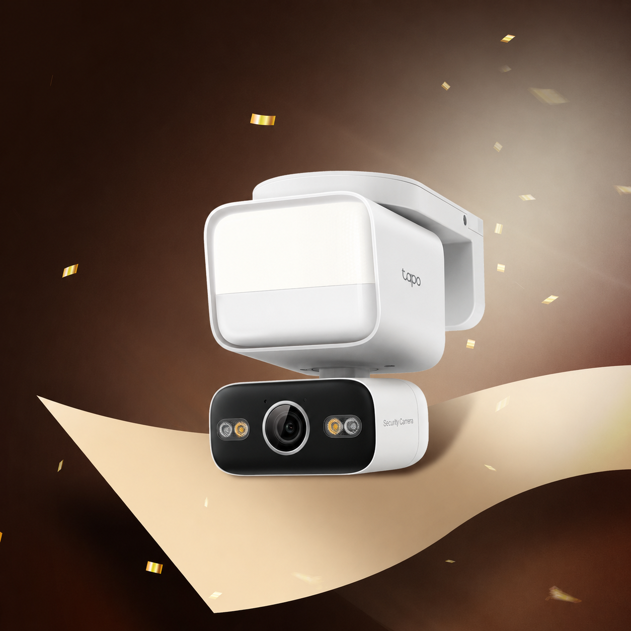 Tapo C710 | Outdoor Pan/Tilt Floodlight Camera, 2K 3MP, AI Tracking