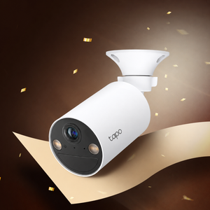 TC82 Series | Solar/Battery Outdoor Camera, 2K 3MP, Colour Night Vision, Free AI Detection