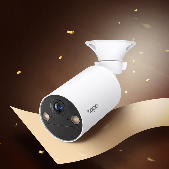 TC82 Series | Solar/Battery Outdoor Camera, 2K 3MP, Colour Night Vision, Free AI Detection