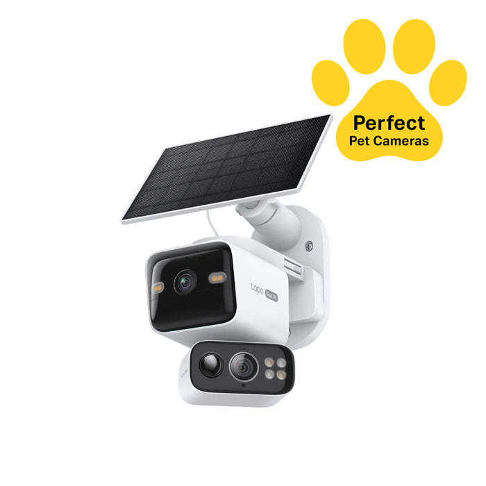 Tapo C645D KIT | Dual-Lens Pan/Tilt Security Camera Kit, 2K