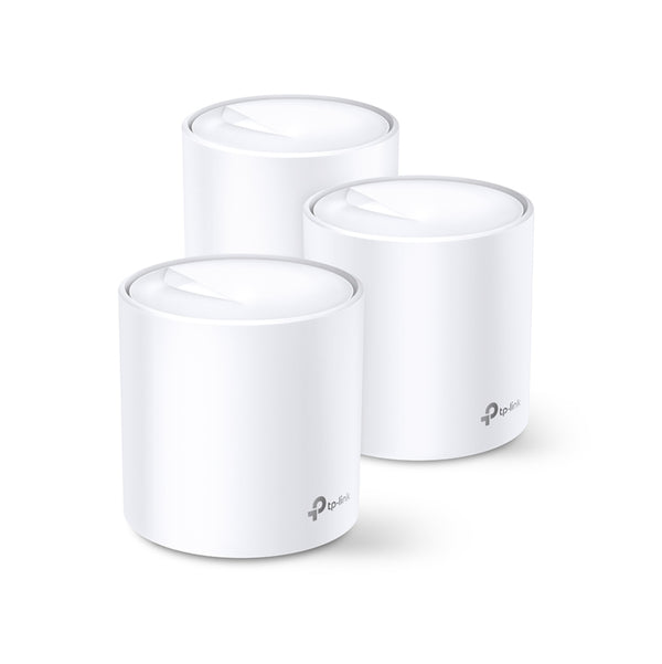 Deco X20(3-pack)-Refurbished	| AX1800 Whole Home Mesh Wi-Fi 6 System