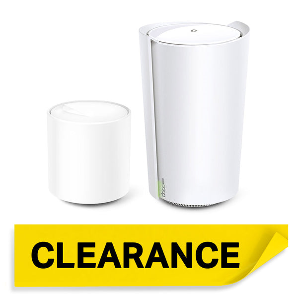 Deco X73-DSL(2-pack) - Refurbished | AX5400 VDSL Whole Home Mesh Wi-Fi 6 Modem Router