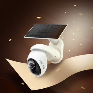 Tapo C660 KIT | Solar Pan/Tilt Security Camera Kit, 4K 8MP, AI Tracking