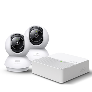 Tapo 3K Indoor Camera Kit: two 3K pan/tilt cameras with Hub