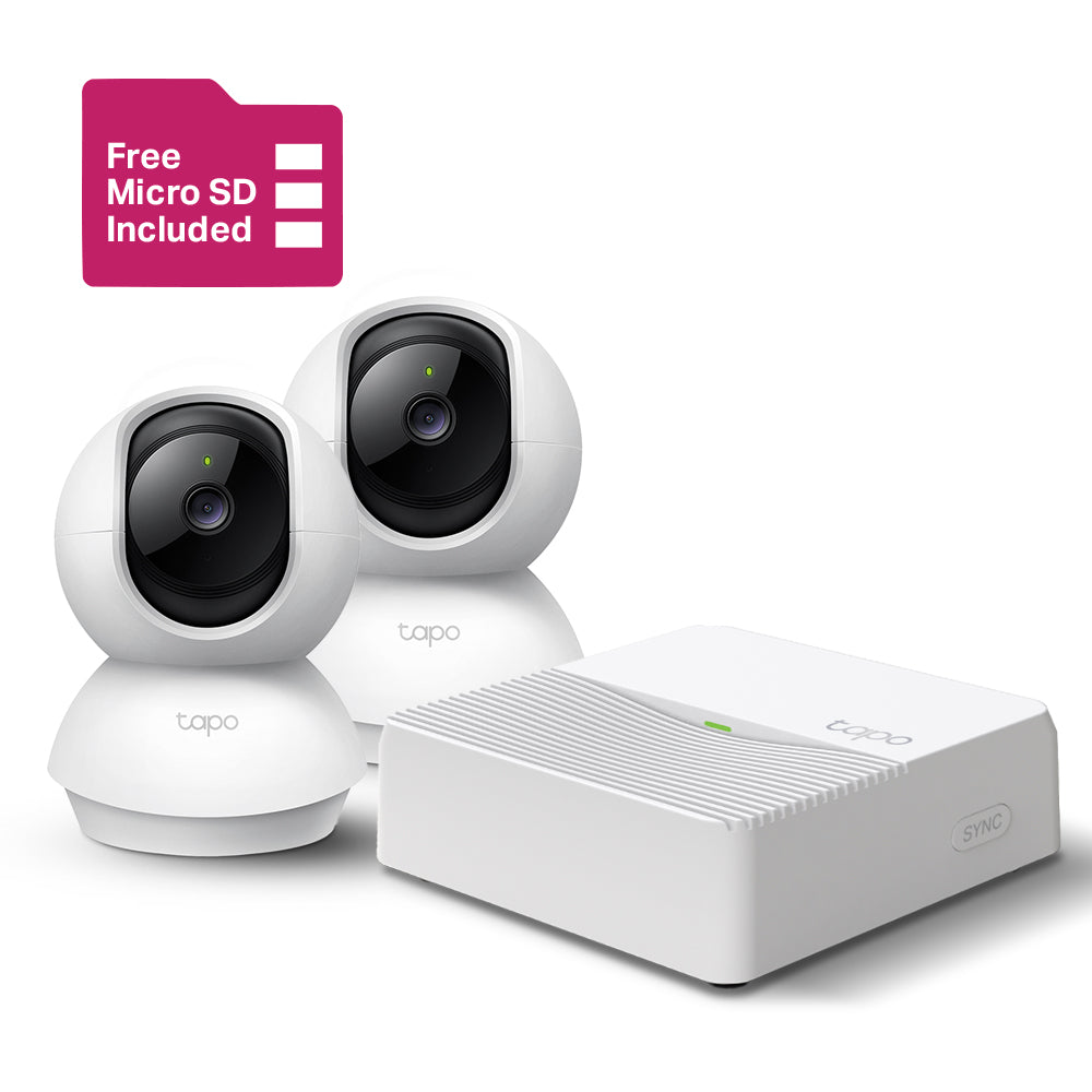Tapo 2K Indoor Camera Kit (2 Cameras)