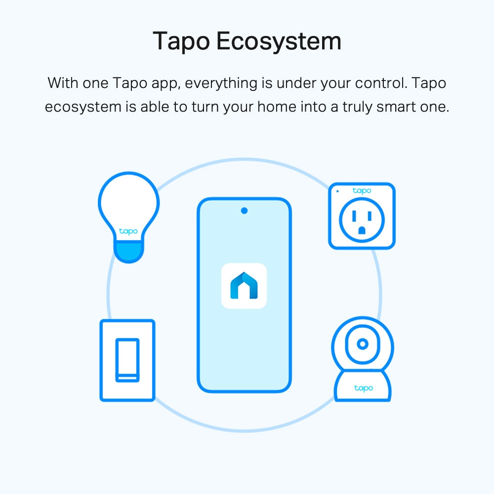 Smart Wi-Fi Light Bulb, Dimmable, Tapo L510B