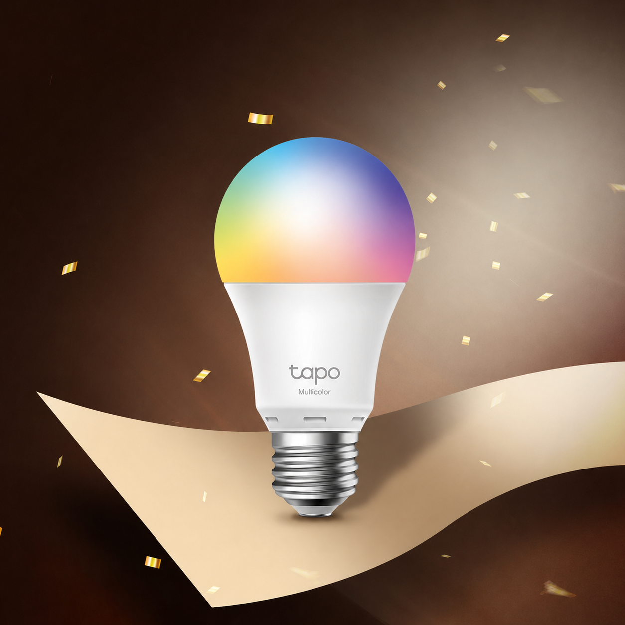 Tapo L530E | Smart Wi-Fi Light Bulb, E27 Base, Multicolour, App & Voice Control