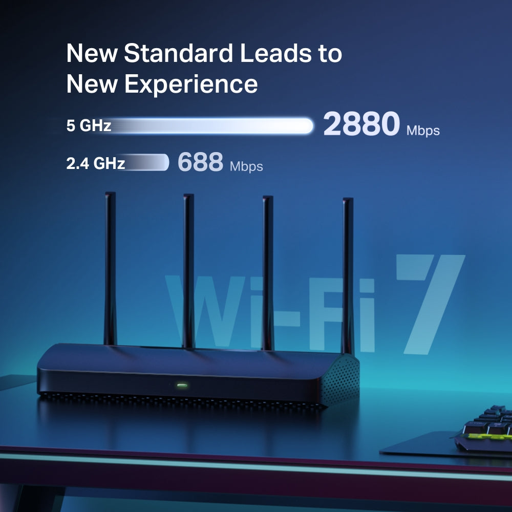 MR27BE | BE3600 Dual Band Wi-Fi 7 Router