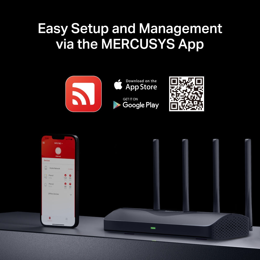 MR27BE | BE3600 Dual Band Wi-Fi 7 Router