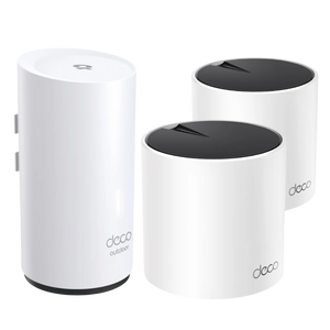 Deco X55(2-pack) + Deco X50-Outdoor(1-pack) | AX3000 Whole Home Mesh Wi-Fi 6 System