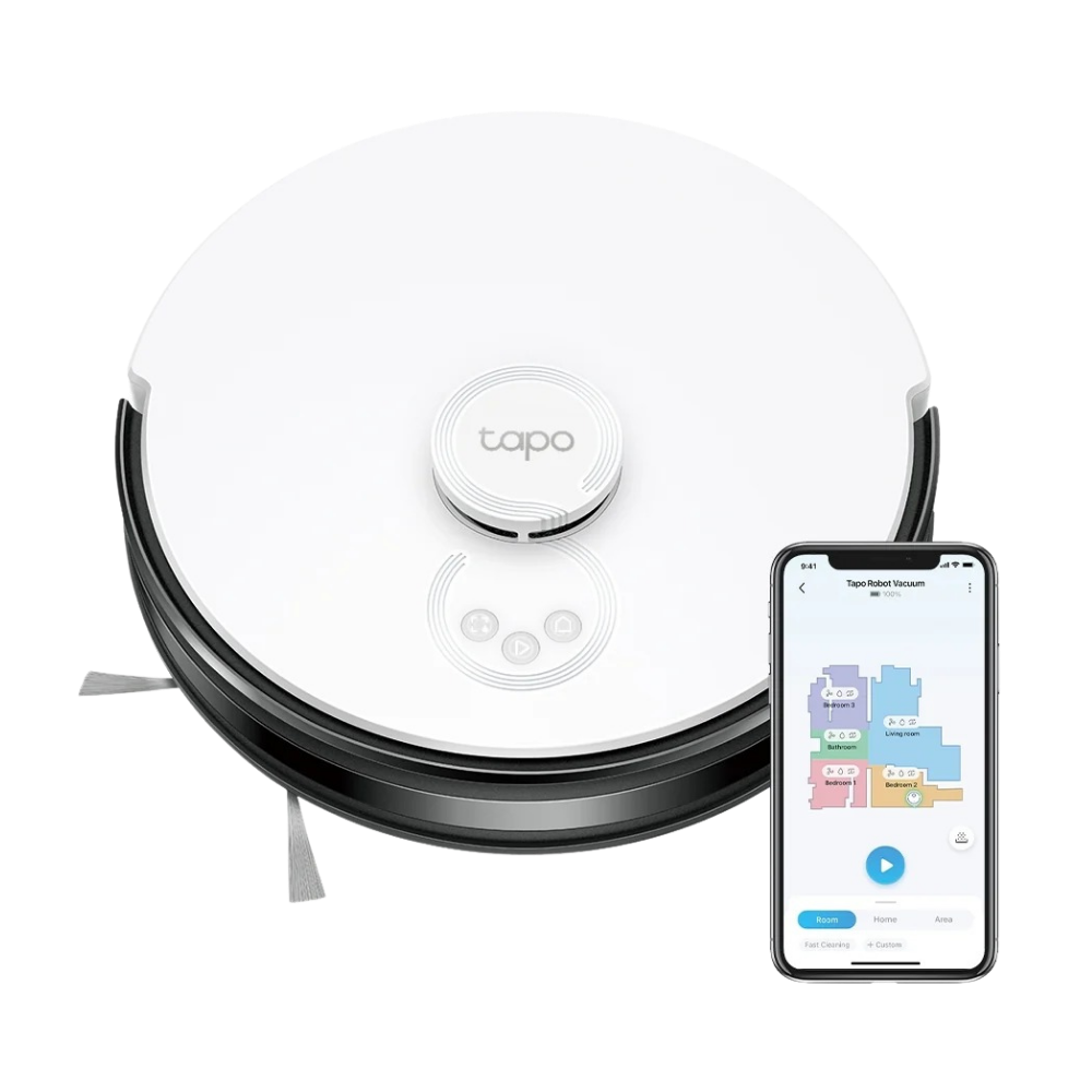 Tapo RV30C Mop | Robot Vacuum & Mop, 4200Pa Suction, LiDAR Navigation