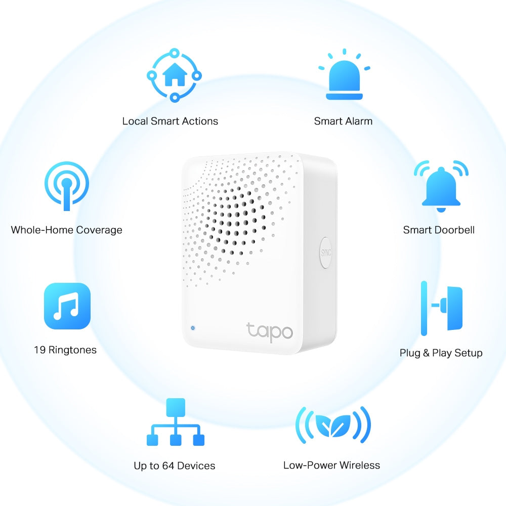 Tapo Smart IoT Hub with Chime, Tapo H100