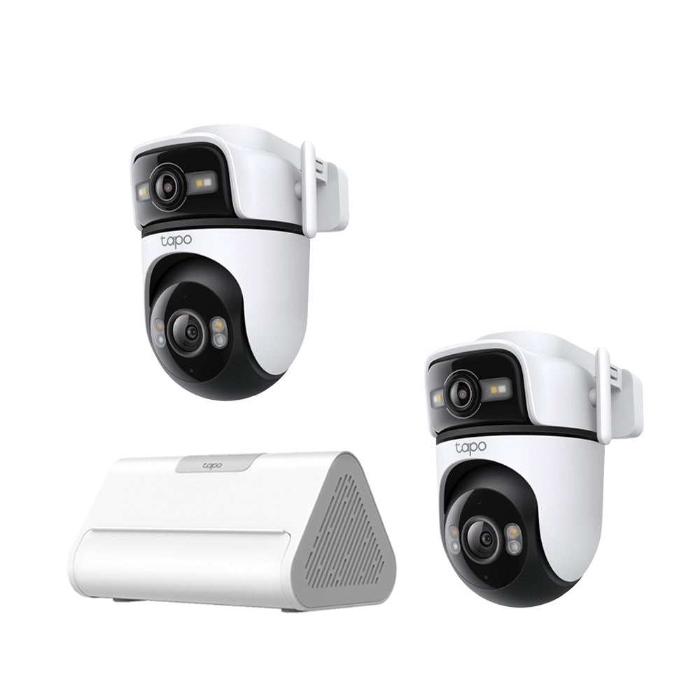 Tapo Outdoor Dual-Lens Security Pack