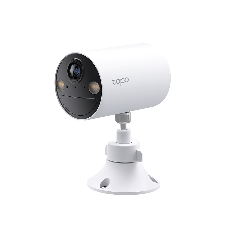 Battery-Powered Indoor/Outdoor Wireless Camera, 2K 3MP, Colour Night Vision, Tapo TC82(2-pack)