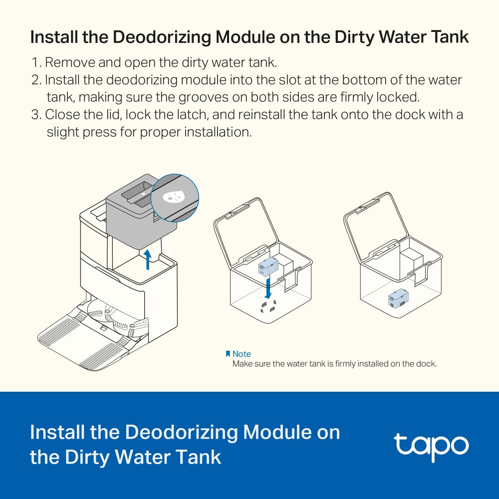 Tapo RVA420 | Tapo Robot Vacuum Deodorising Module