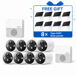 Tapo C420S4 | Wire-Free Security Camera System, 2K QHD, AI Detection