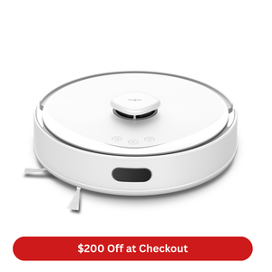 Tapo RV30 Max White | Robot Vacuum & Mop, 5300Pa Suction, LiDAR Navigation