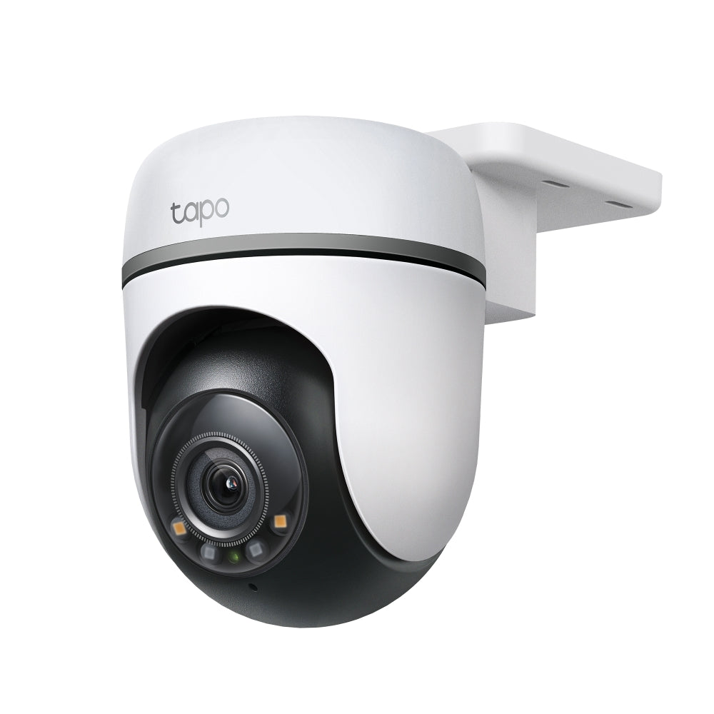 Outdoor Pan Tilt Security Wi-Fi Camera, 2K, Full-Colour Night Vision, Tapo TC41(2-pack)