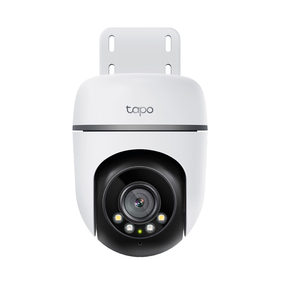 Outdoor Pan Tilt Security Wi-Fi Camera, 2K, Full-Colour Night Vision, Tapo TC41(2-pack)