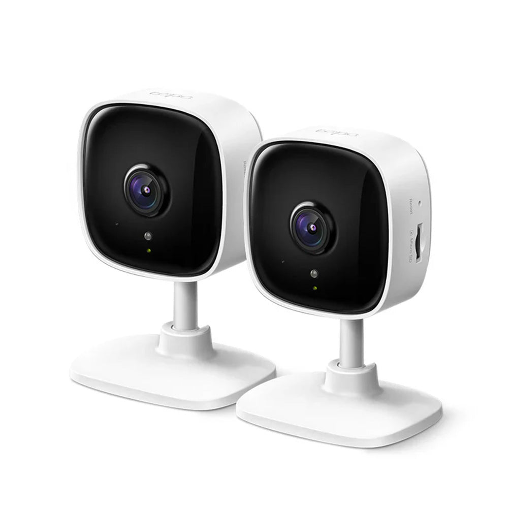 Mini Indoor Wi-Fi Camera, 1080P, Baby Crying Detection, Tapo TC60(2-pack)