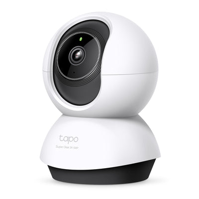 Tapo TC74 pan tilt security camera with 5MP/3K resolution and 360° rotation