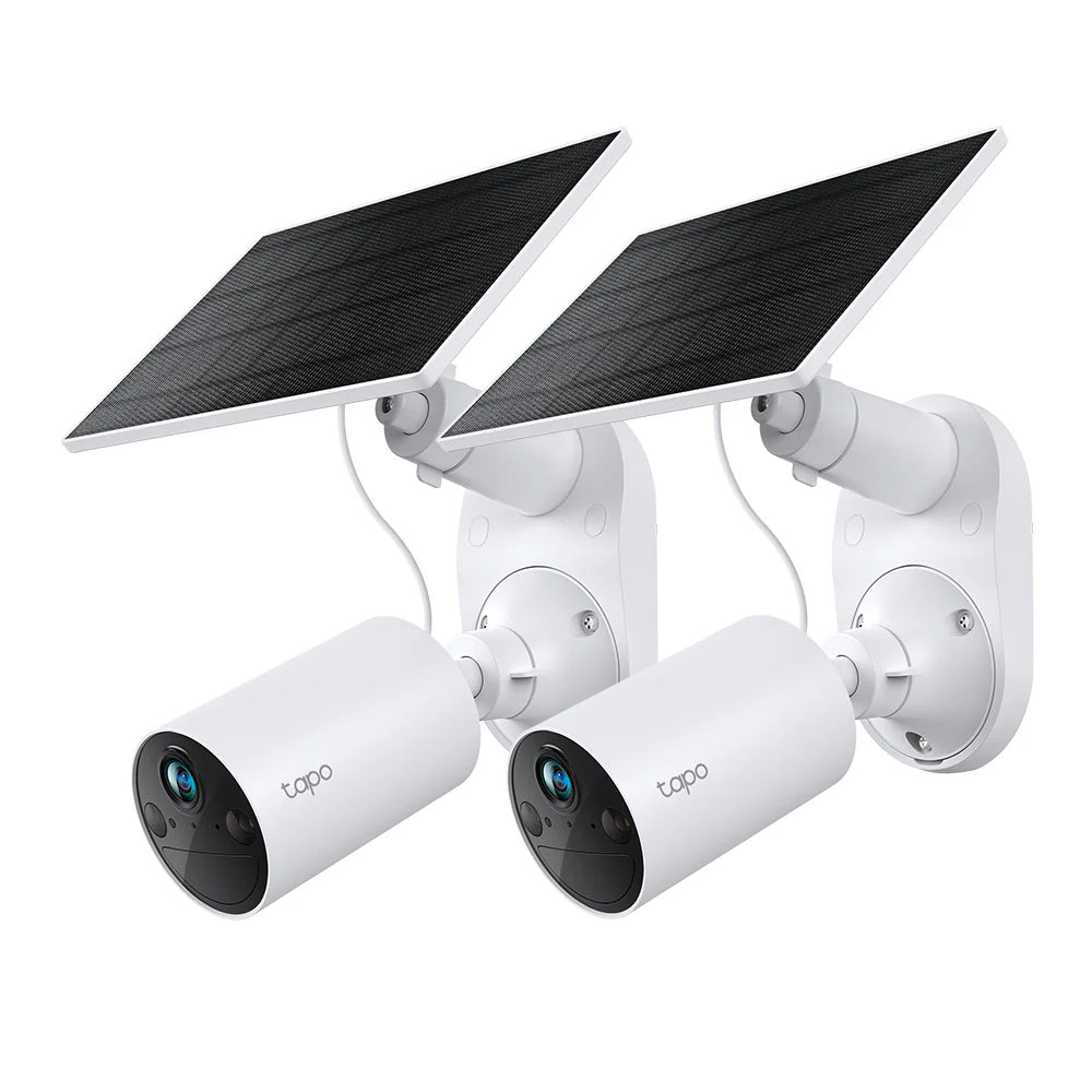 Tapo C410 KIT | Solar-Powered Security Camera Kit, 2K 3MP, Night Vision, Two Way Audio