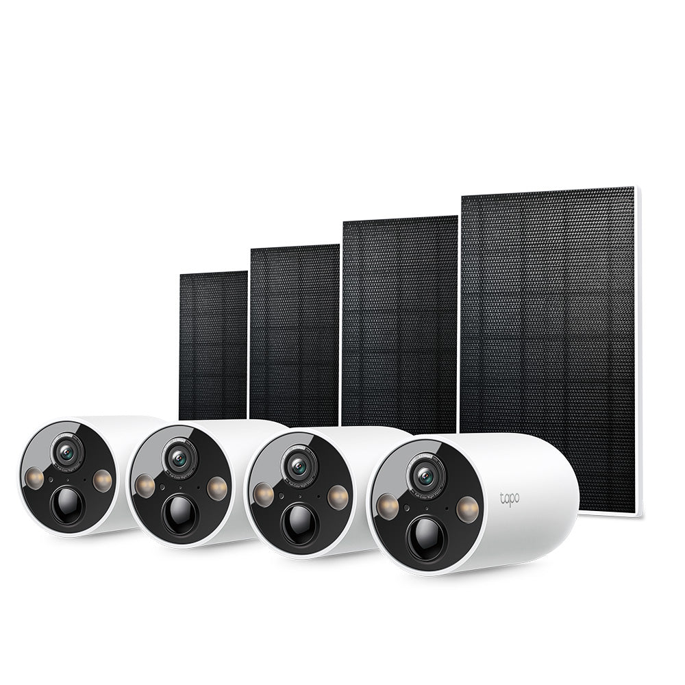 Tapo C425 KIT | Solar-Powered Security Camera Kit, 2K QHD, Colour Night Vision, Free AI Detection