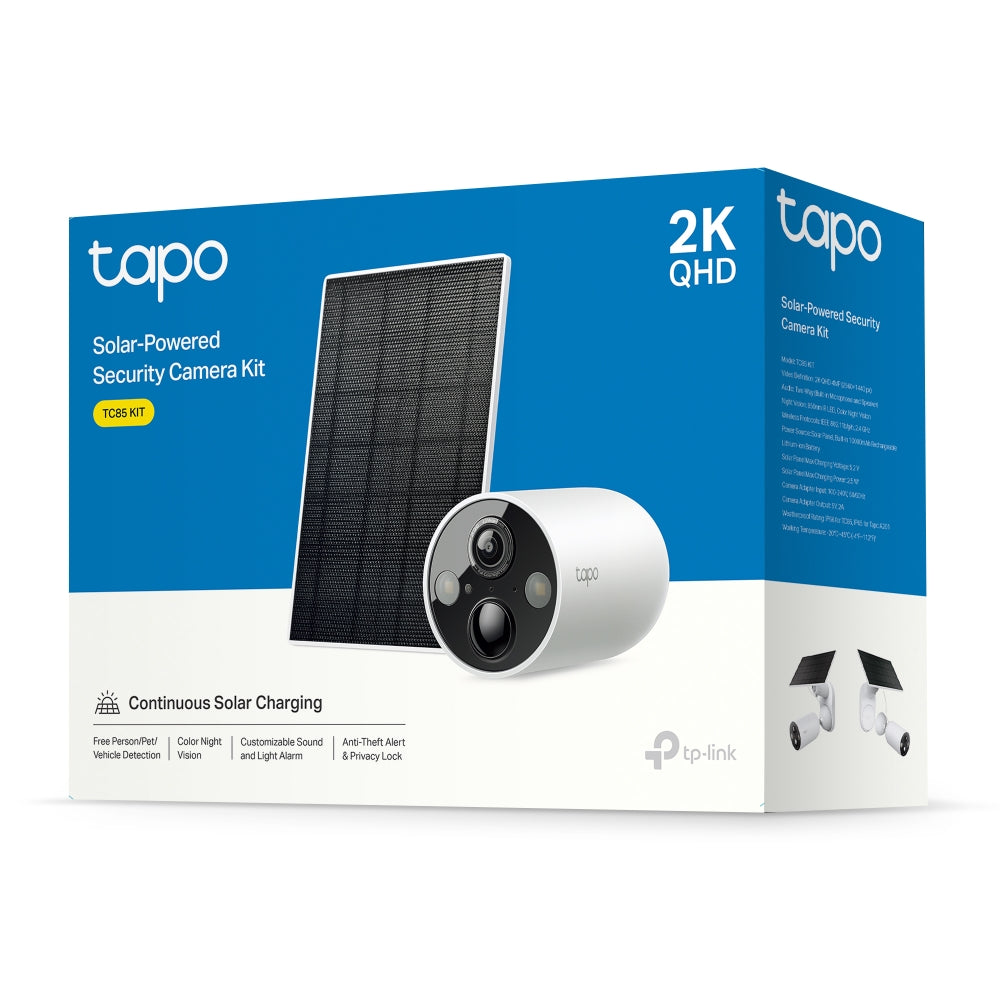 Tapo TC85 KIT(4-pack) | Solar-Powered Security Camera Kit