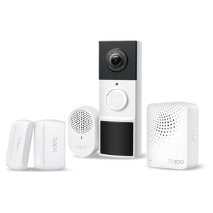 Tapo Smart Motion & Contact Sensor Kit Security Bundle with 2K Resolution