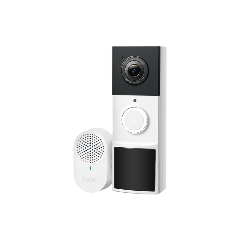 Tapo TD21 Battery Video Doorbell with 2K clarity and IP65 weatherproof