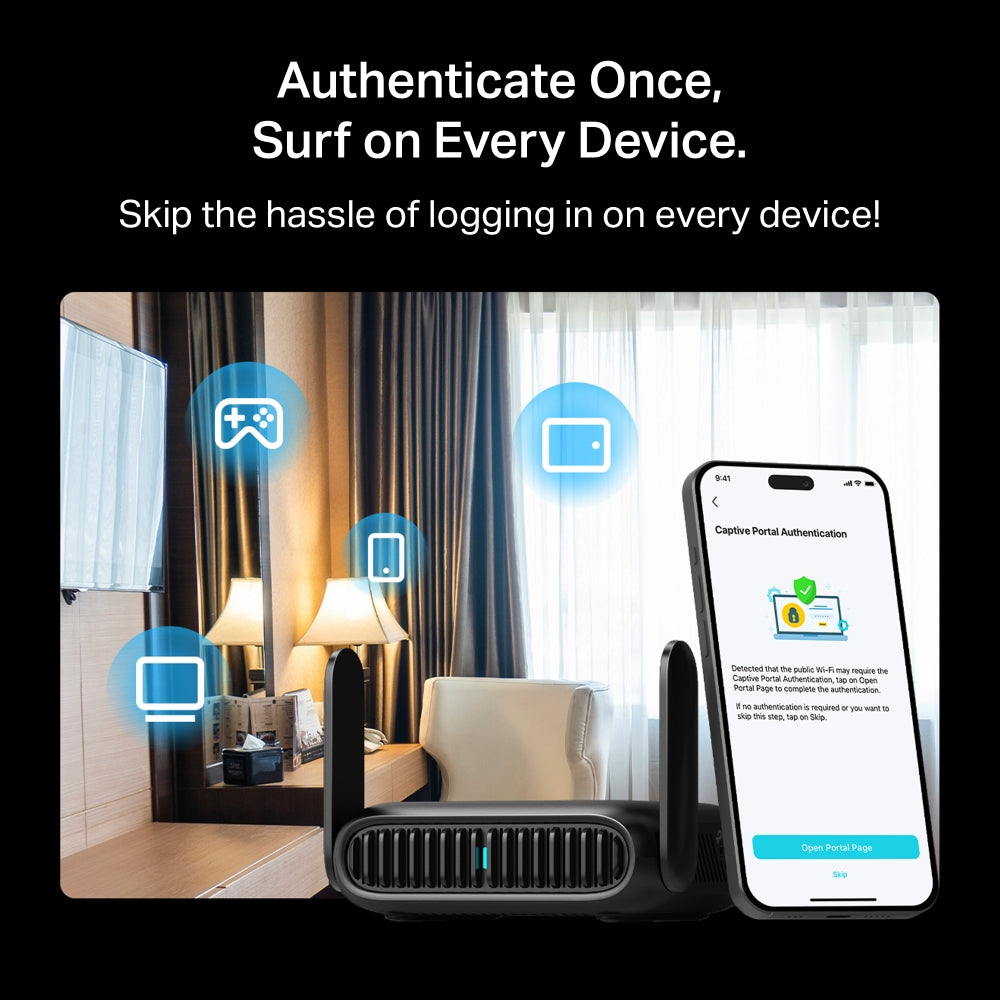 Roam 7 + Home & Away Dual-View Security Kit